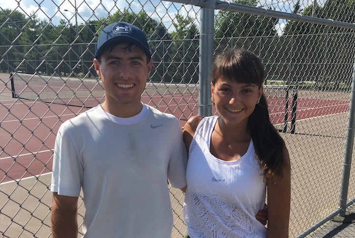 <p>Black Division Champions Rocco Carbonara  and Audreyana Carbonara.</p>
