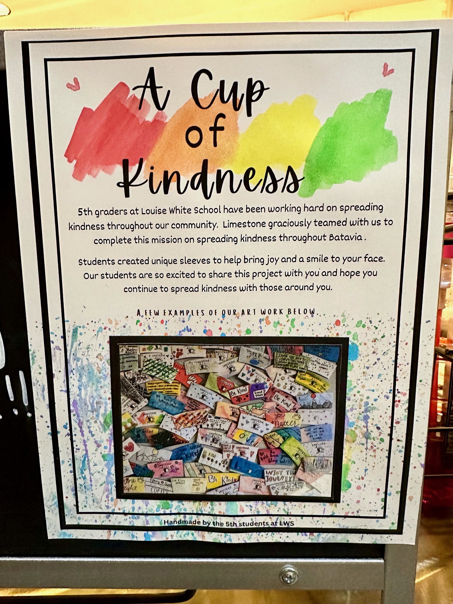 <p>Cup of Kindness Poster</p>
